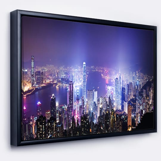 Designart - Hong Kong Night City
